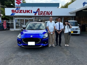 スイフト納車式